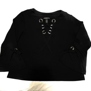 🦋2 for $25- I.N.C. International Concepts Black sweater